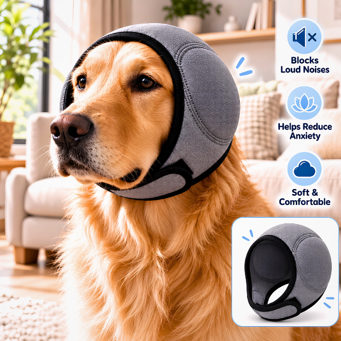 Pawvero™ Dog Calming Earmuffs