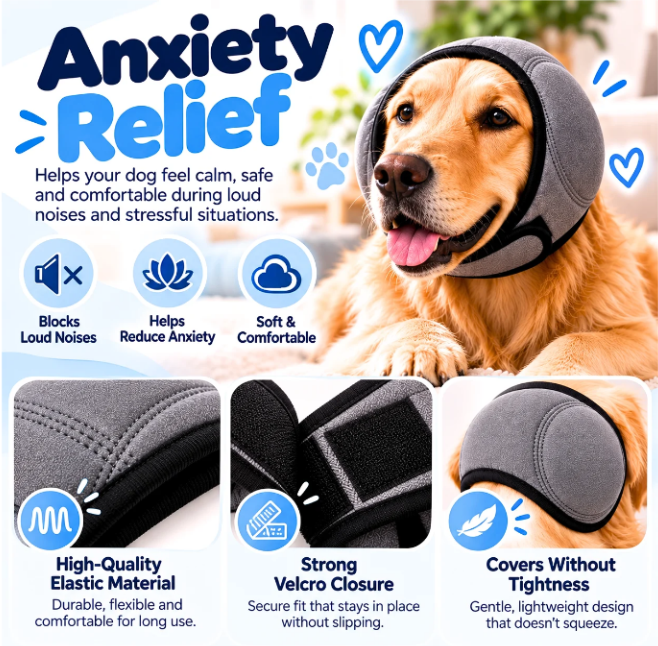 Pawvero™ Dog Calming Earmuffs